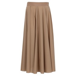 COTTON MIDI SKIRT