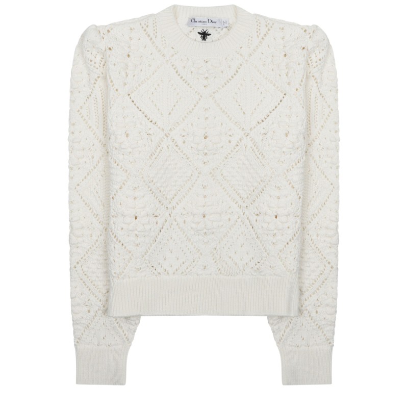 MAGLIA TRAFORATA IN COTONE