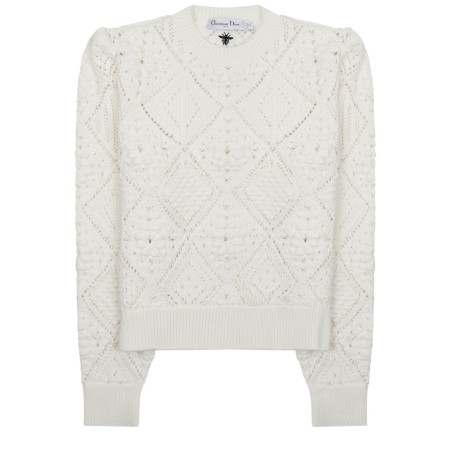 MAGLIA TRAFORATA IN COTONE