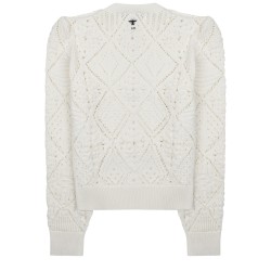 MAGLIA TRAFORATA IN COTONE
