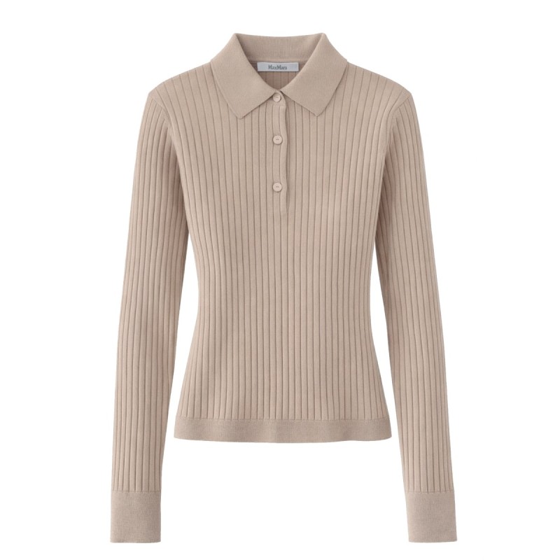 CASHMERE POLO SHIRT