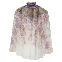 BLUSA "LUNA" CON MANICHE A SBUFFO