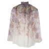 BLUSA "LUNA" CON MANICHE A SBUFFO