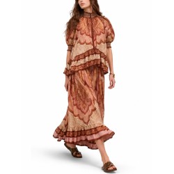 "WANDERLUST" LONG SKIRT