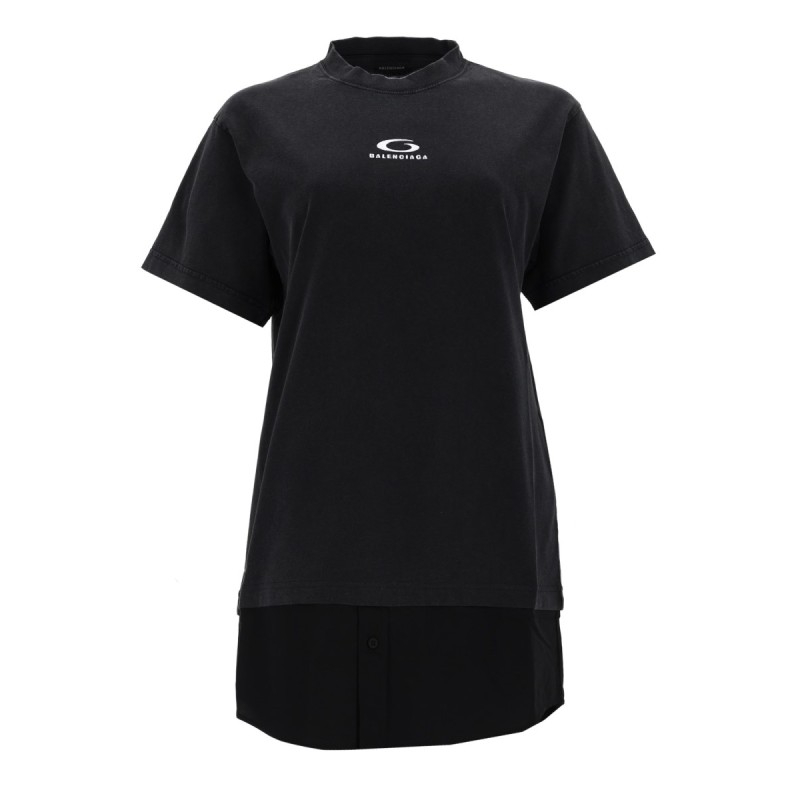 "HYBRID SHIRT" DRESS