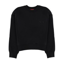 SWEATSHIRT WITH CLAMP DETAIL