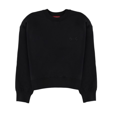 SWEATSHIRT WITH CLAMP DETAIL