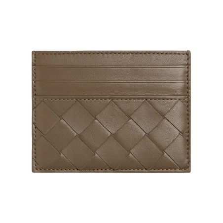 WOVEN LEATHER CARD CASE