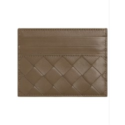 WOVEN LEATHER CARD CASE