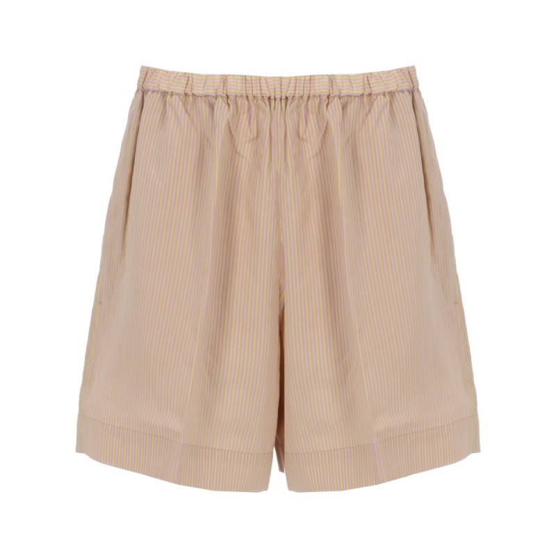SHORTS DA SPIAGGIA IN MISTO SETA