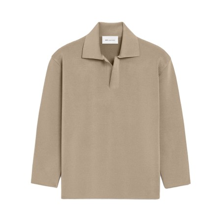 WOOL BLEND POLO SHIRT