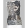 TOP FLOREALE CON PAILLETTES