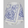 SKORT IN LINO CON RICAMO