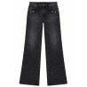 DENIM JEANS WITH HORSEBIT DETAIL