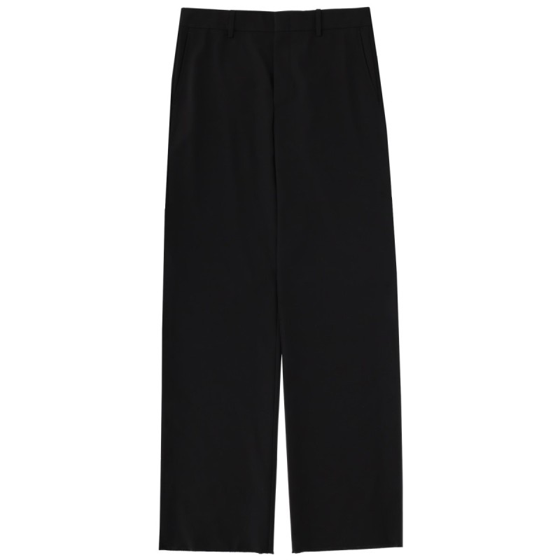 WOOL BLEND TAILORED PANTS