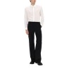 WOOL BLEND TAILORED PANTS