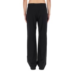 WOOL BLEND TAILORED PANTS