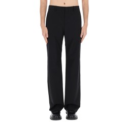 WOOL BLEND TAILORED PANTS