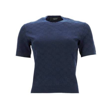 TOP IN VISCOSA JACQUARD GG