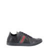 "STRETCH" LEATHER EFFECT SNEAKER