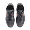 "STRETCH" LEATHER EFFECT SNEAKER