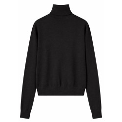 WOOL TURTLENECK WITH EMBROIDERY