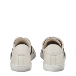 "STRETCH" LEATHER EFFECT SNEAKER