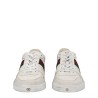"STRETCH" LEATHER EFFECT SNEAKER