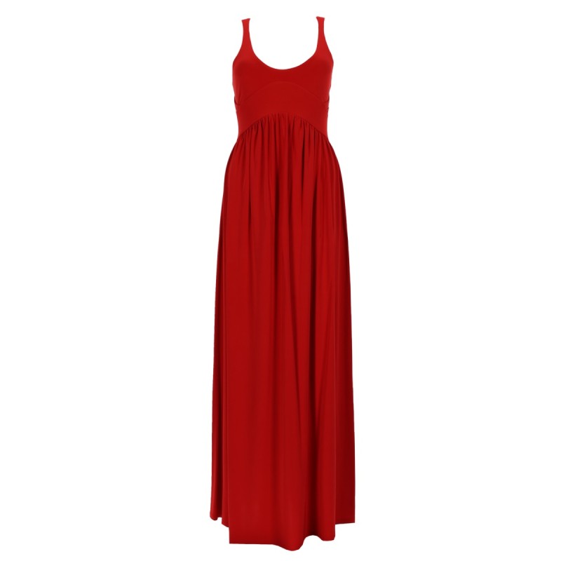 CREPE JERSEY LONG DRESS