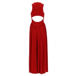 CREPE JERSEY LONG DRESS