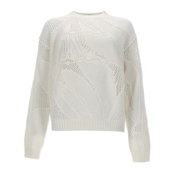 MAGLIA IN COTONE RICAMATO