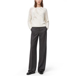 MAGLIA IN COTONE RICAMATO