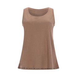 SLEEVELESS COTTON TOP