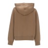 FELPA "ALMA" CON ZIP E CAPPUCCIO