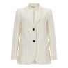 LINEN PINSTRIPE BLAZER
