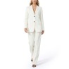 LINEN PINSTRIPE BLAZER
