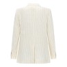 LINEN PINSTRIPE BLAZER