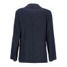 DOUBLE-BREASTED COTTON BLAZER