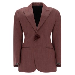 BLAZER IN LANA E LINO