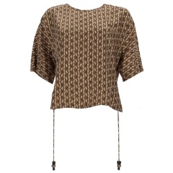 PRINTED SILK BLOUSE