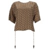 PRINTED SILK BLOUSE