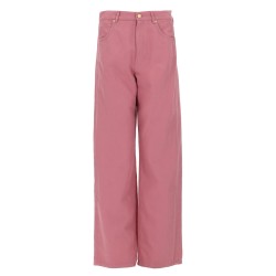 PANTALONE CINQUE TASCHE IN COTONE E LINO