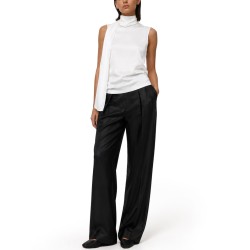 TOP IN SATIN DI SETA