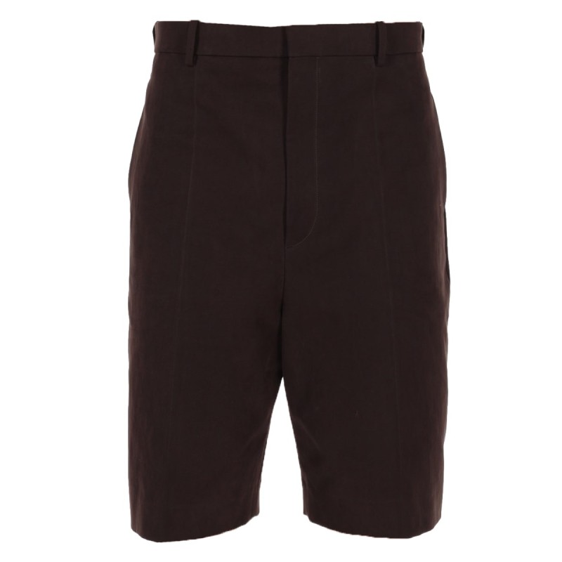 SHORTS IN GABARDINE DI COTONE