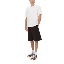 SHORTS IN GABARDINE DI COTONE