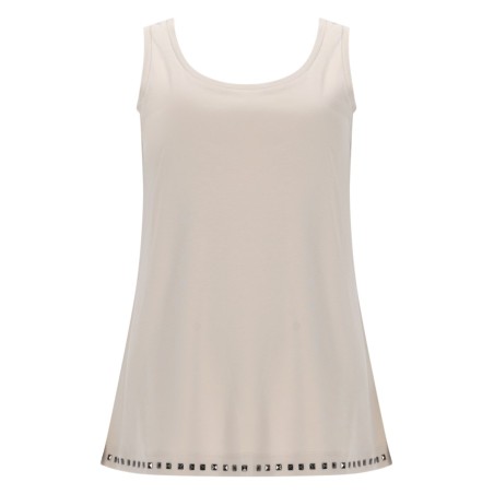 SLEEVELESS COTTON TOP