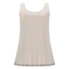 SLEEVELESS COTTON TOP