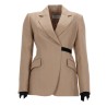 LINEN "SLING" DOUBLE-BREASTED BLAZER