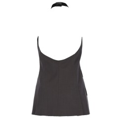 SLEEVELESS WOOL TOP