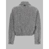 GIACCA BOMBER IN COTONE CON ZIP